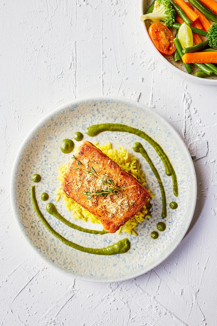 PARMESAN & PARSLEY CRUSTED NILE PERCH