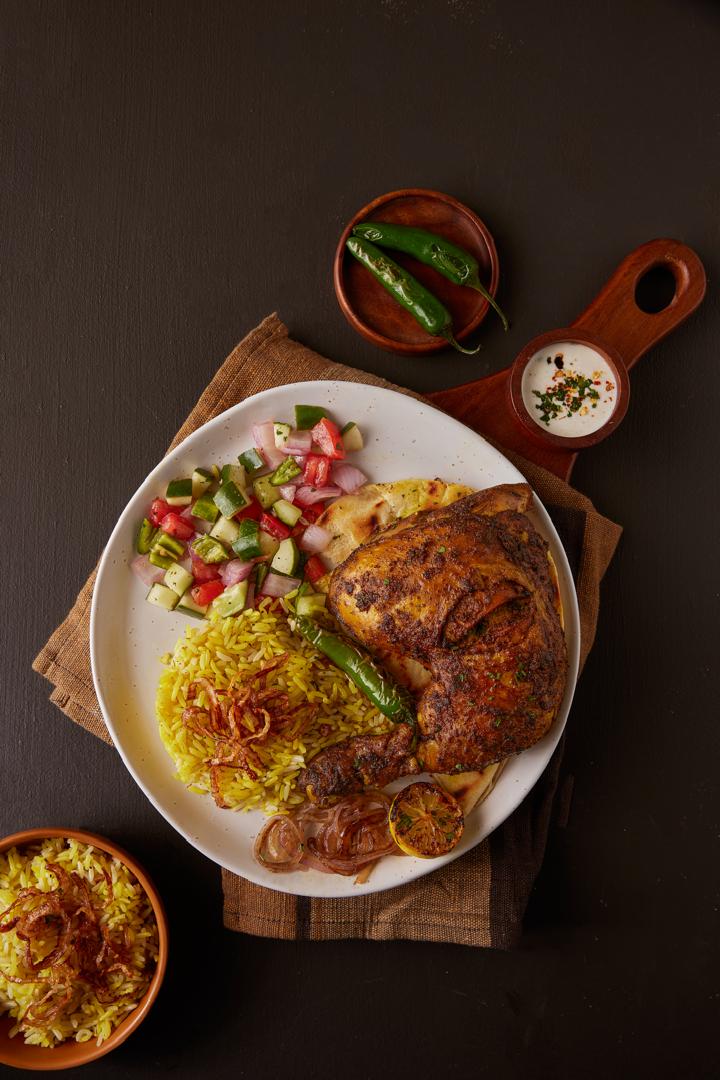 ROASTED CHICKEN MANDI